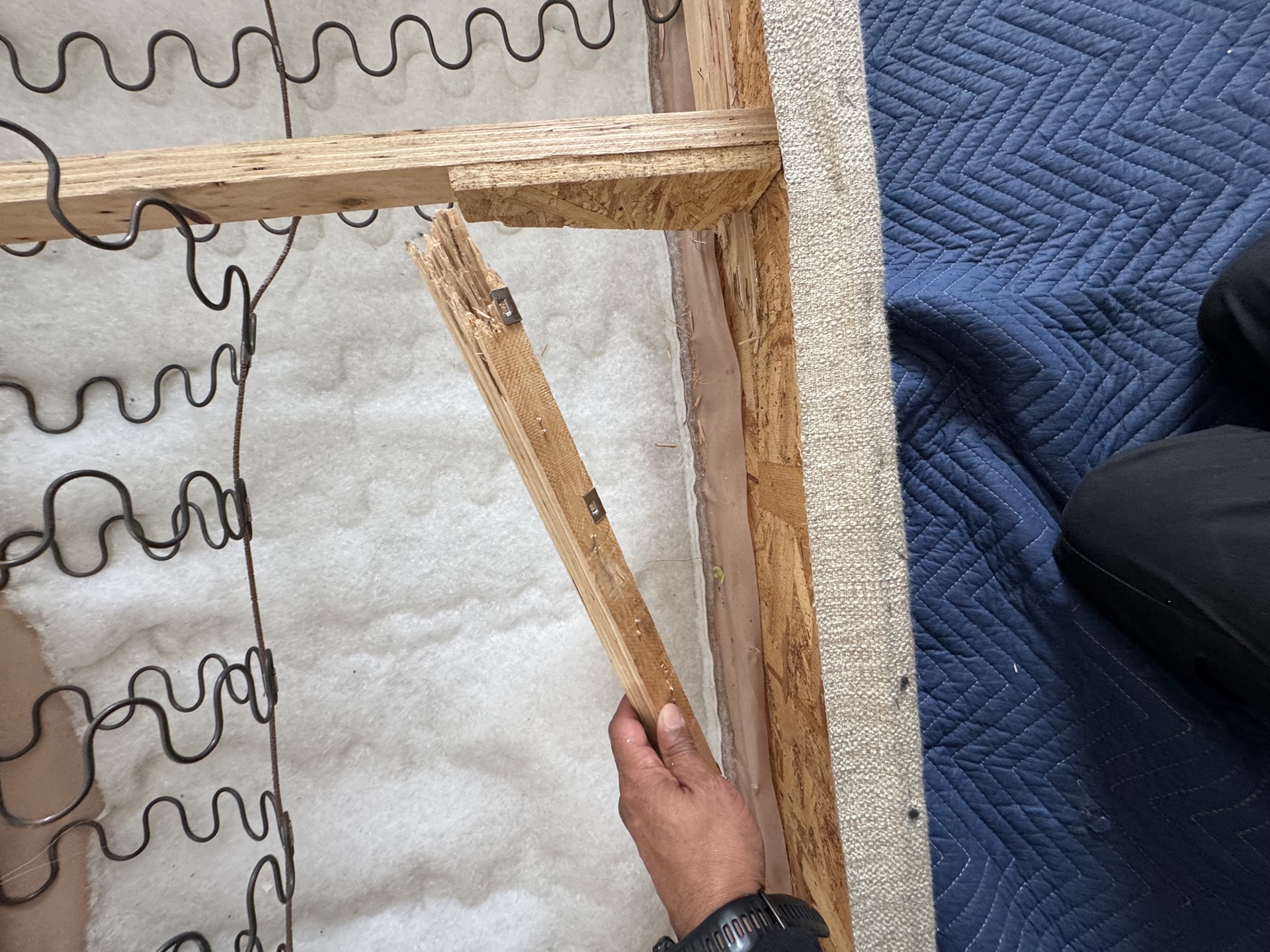 Chair before restoration — Elite Upholstery Westchester